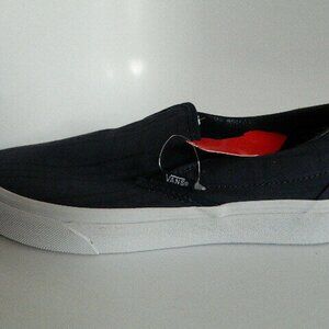 Vans Classic Slip-On Tonal Plaid Bls/Trwt Shoes M 7 W 8.5